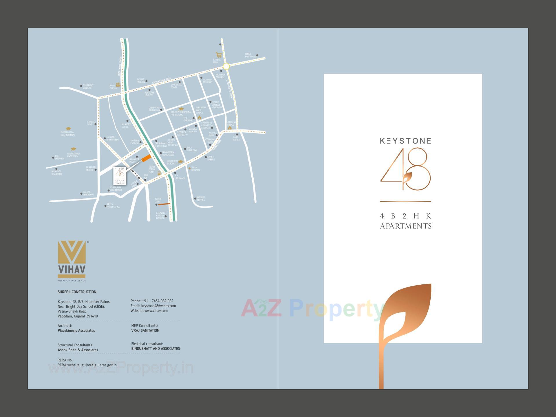  of real estate project Keystone located at Bhayli, Vadodara, Gujarat