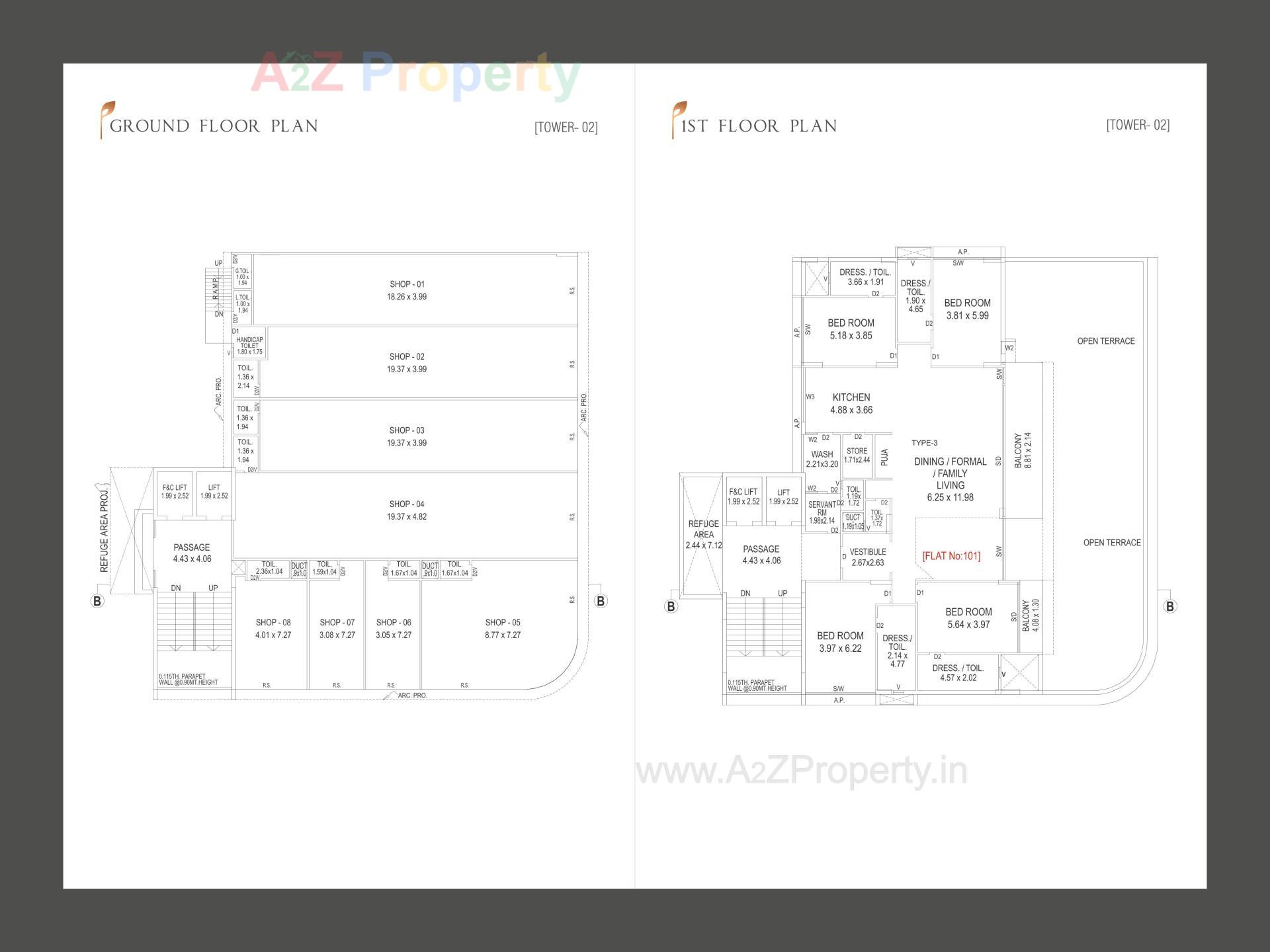 Layout of real estate project Keystone located at Bhayli, Vadodara, Gujarat