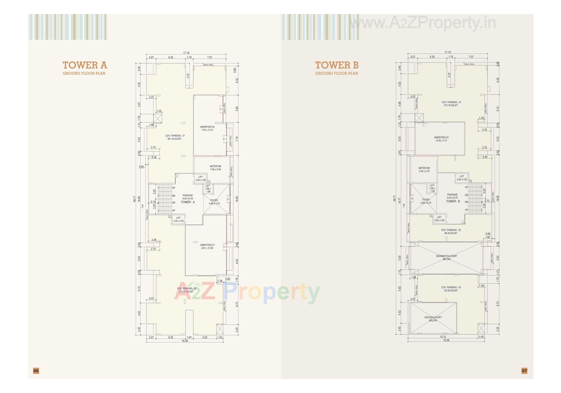 Layout of real estate project Keystone Skyvillas Xl located at Gotri, Vadodara, Gujarat