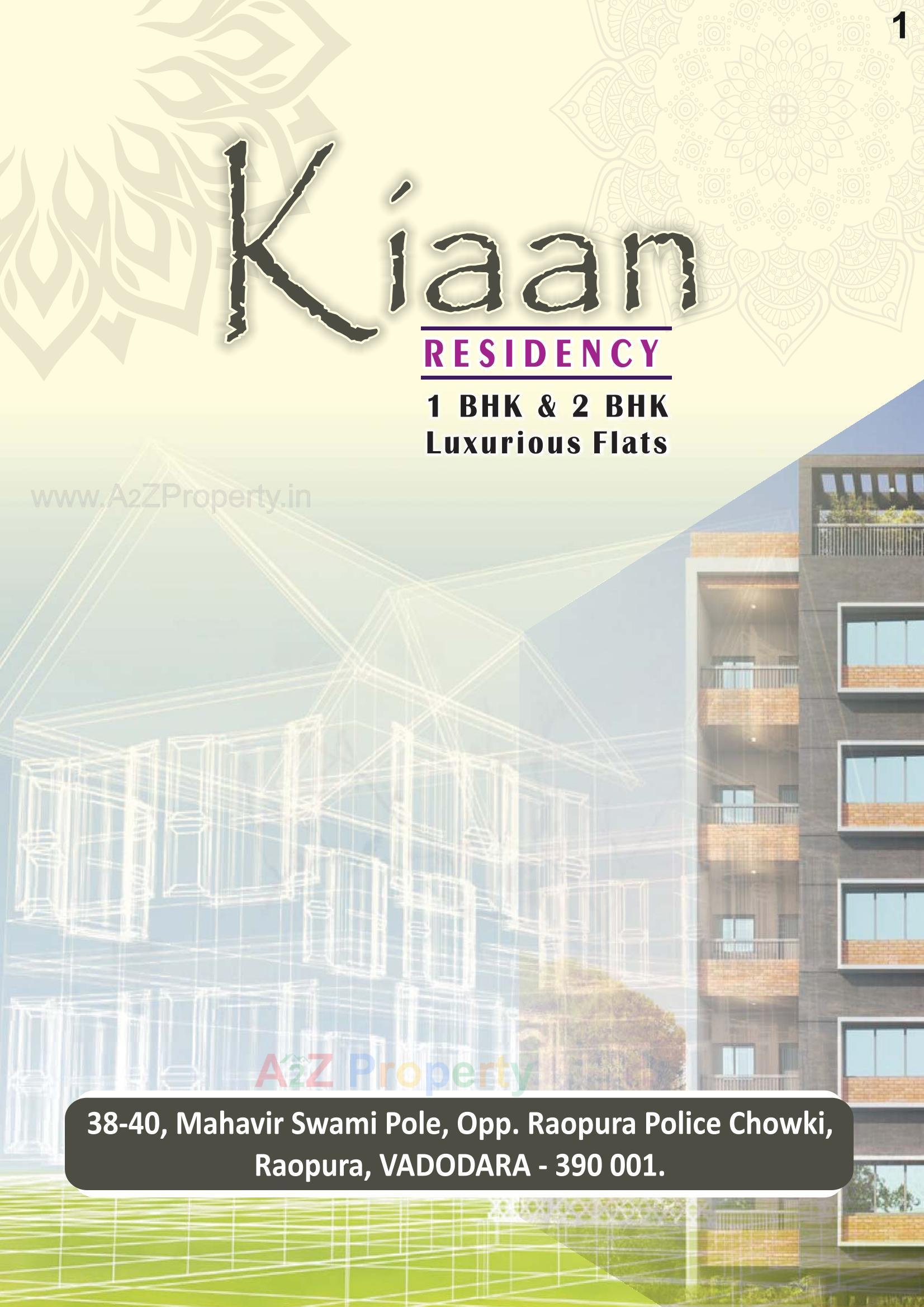  of real estate project Kiaan Residency located at Vadodara, Vadodara, Gujarat