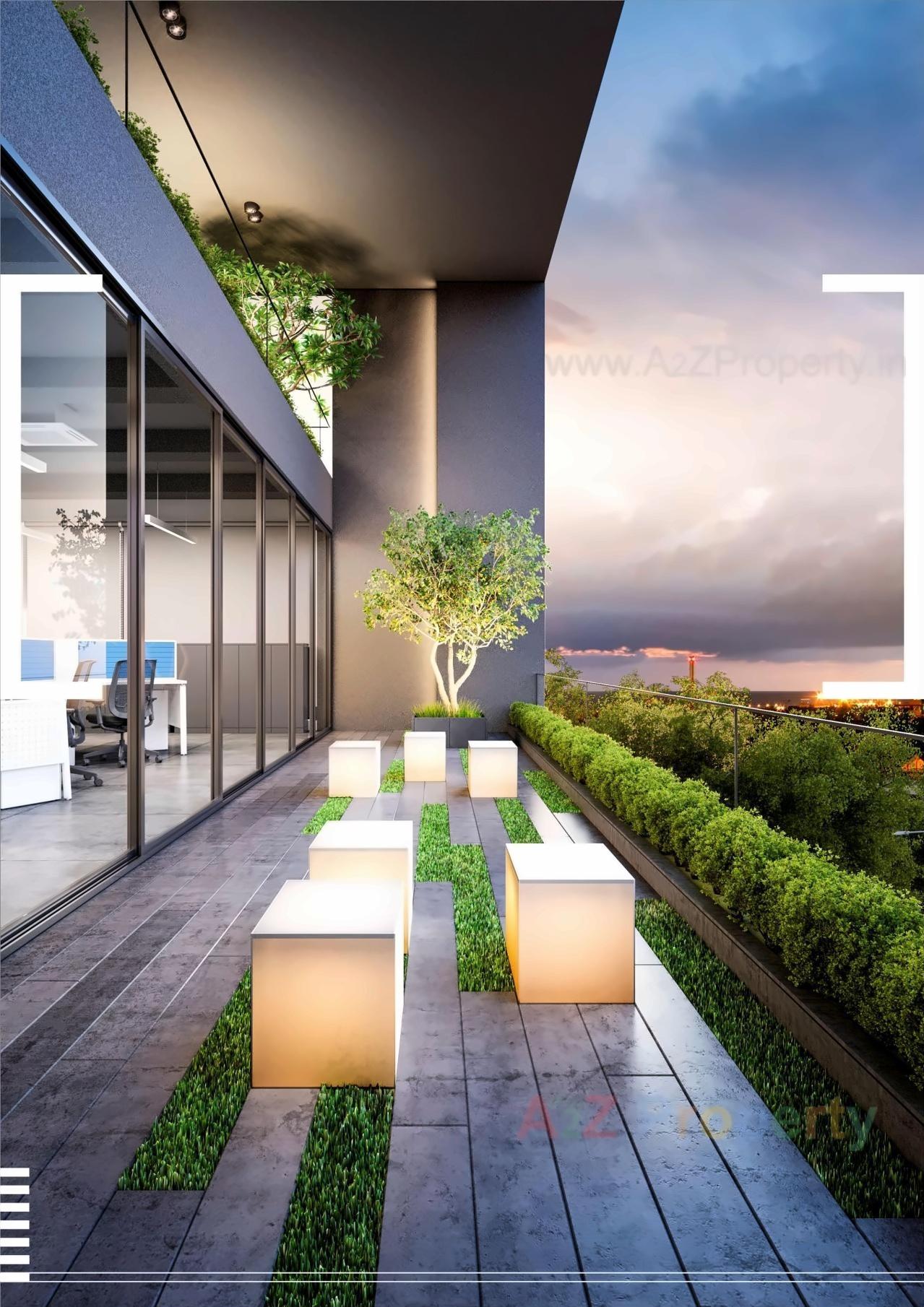 3D Elevation of real estate project Kirti Heights located at Kasba, Vadodara, Gujarat