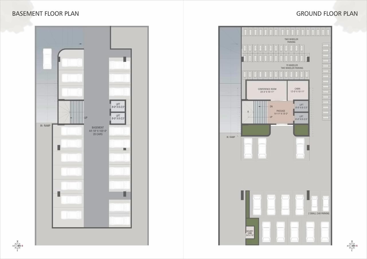 Layout of real estate project Kirti Heights located at Kasba, Vadodara, Gujarat