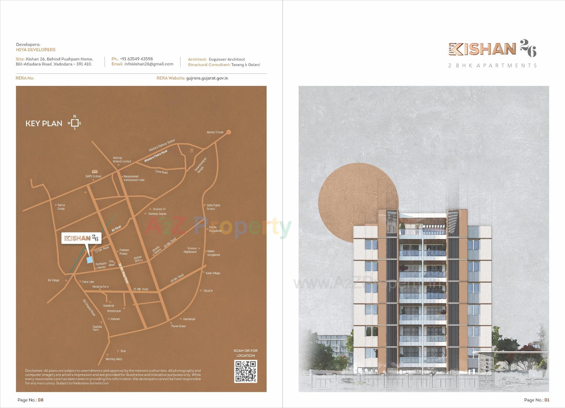  of real estate project Kishan located at Bil, Vadodara, Gujarat