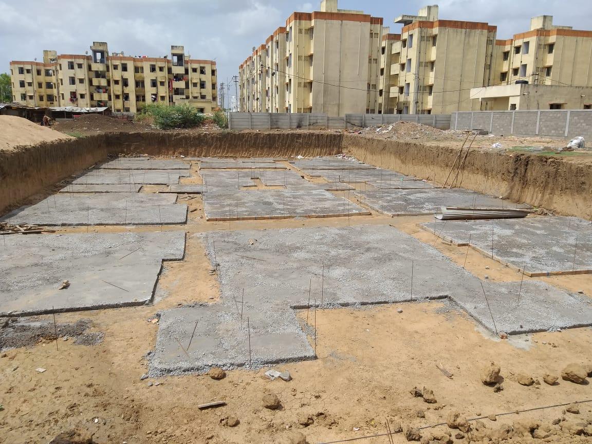 190107_const of real estate project Kishan Icon located at Maneja, Vadodara, Gujarat