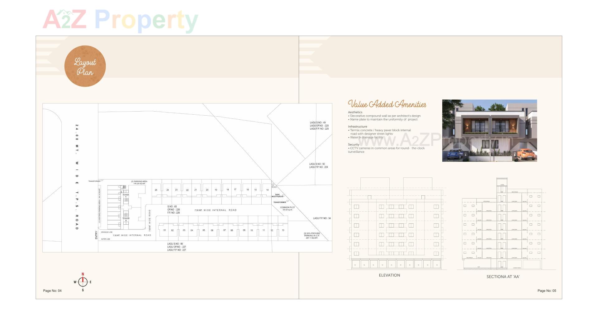  of real estate project Kishan Sapphire located at Bil, Vadodara, Gujarat