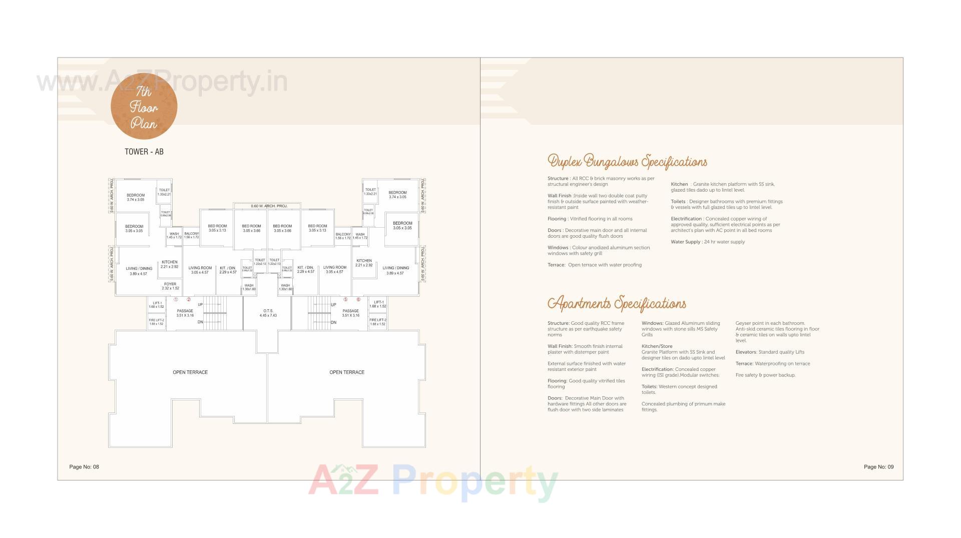  of real estate project Kishan Sapphire located at Bil, Vadodara, Gujarat