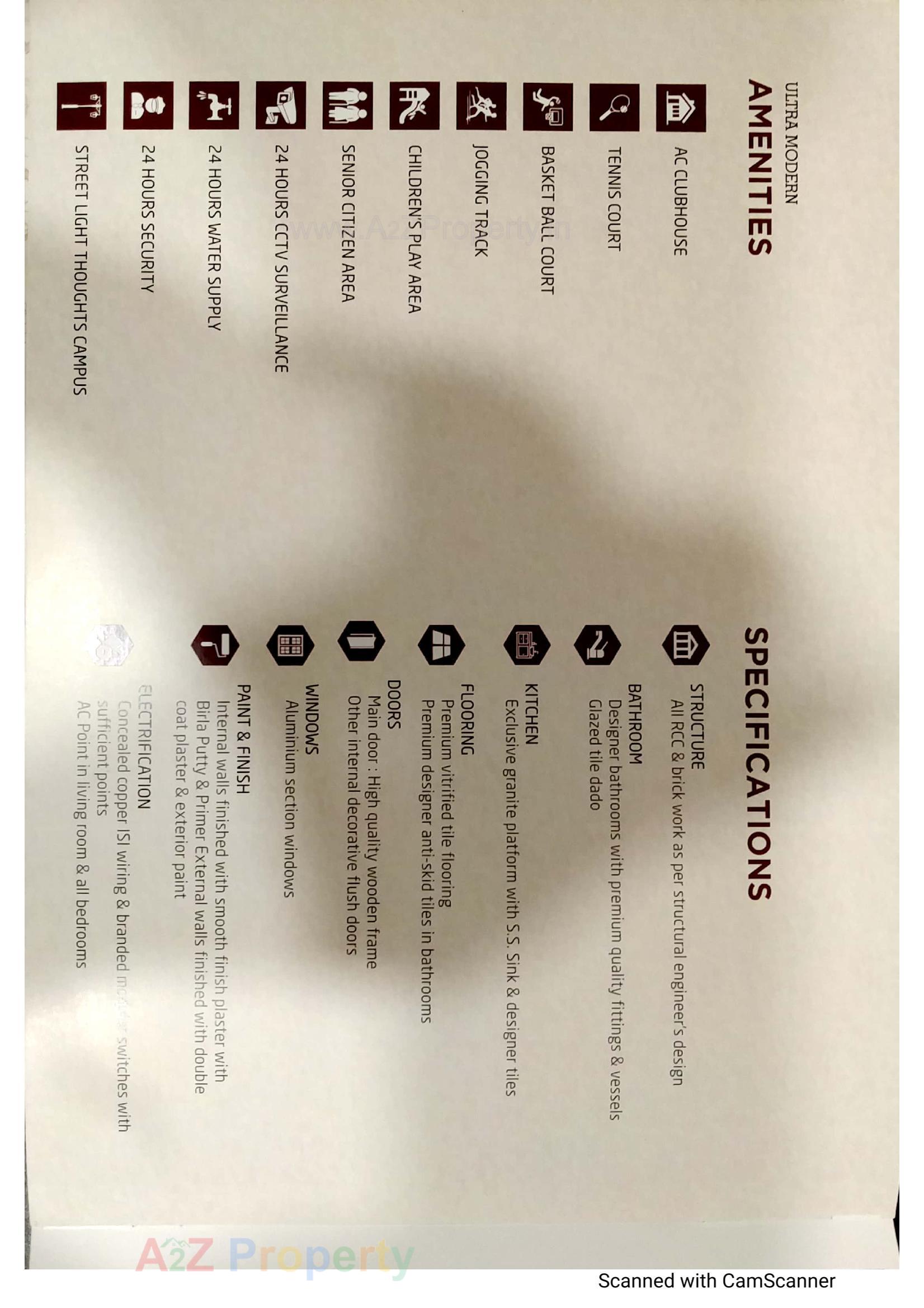  of real estate project Kishan Signature located at Kalali, Vadodara, Gujarat