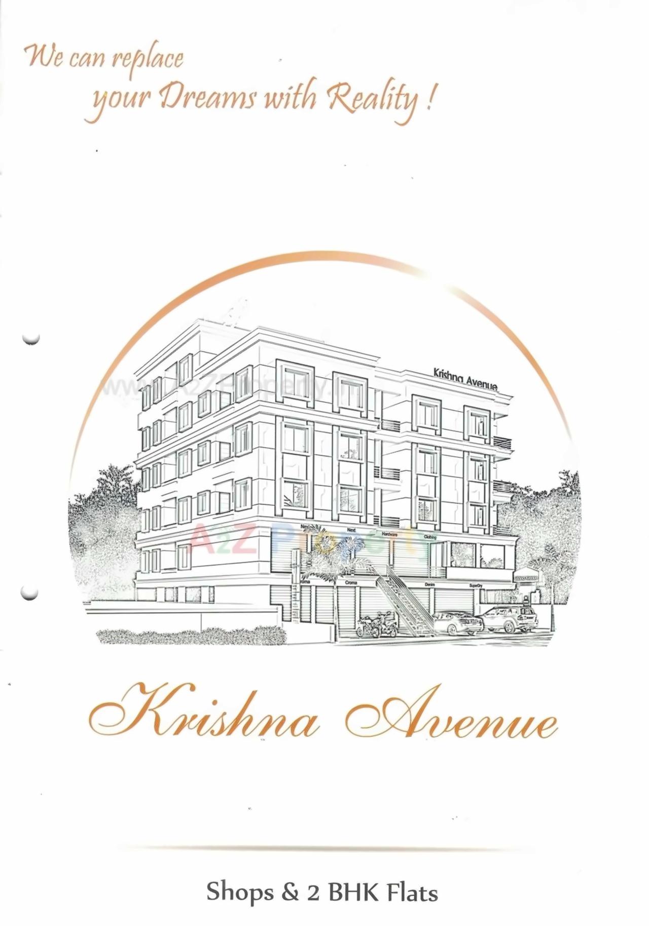  of real estate project Krishna Avenue located at Makarpura, Vadodara, Gujarat