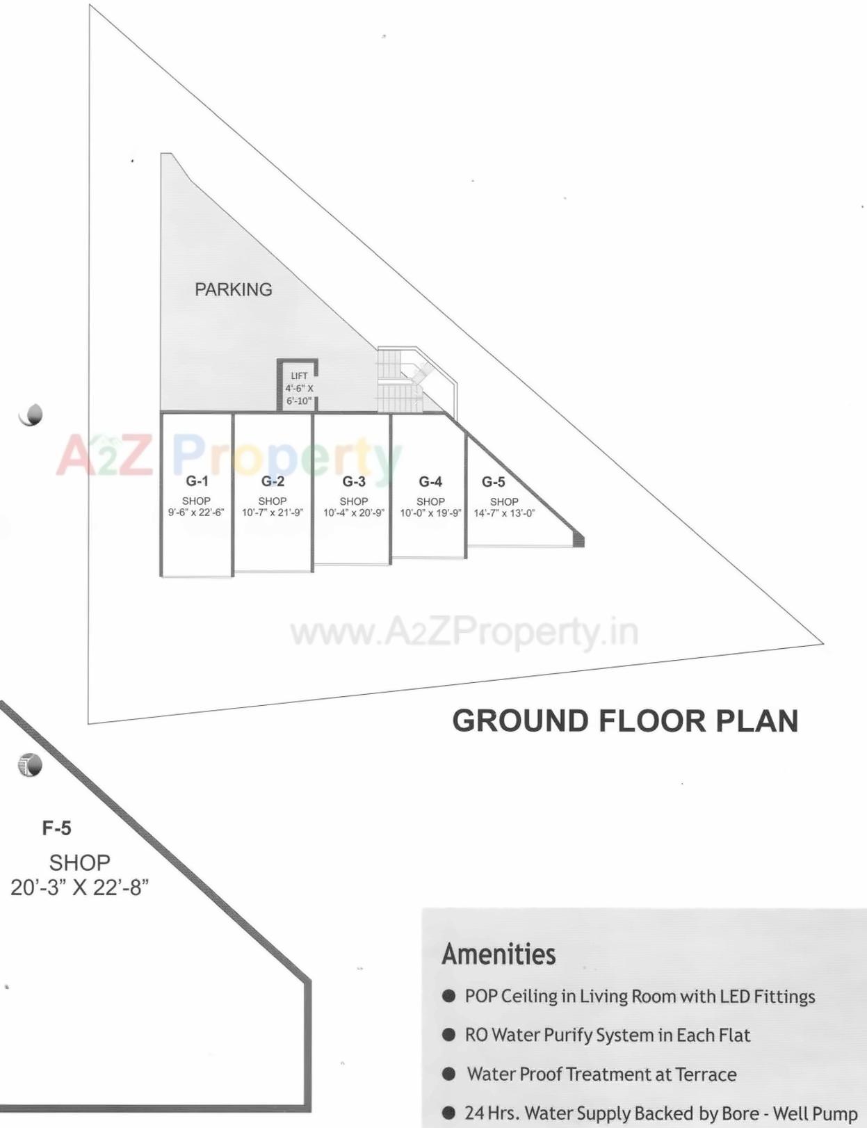  of real estate project Krishna Avenue located at Makarpura, Vadodara, Gujarat