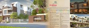 Elevation of real estate project Krishna Bunglows located at Kapurai, Vadodara, Gujarat