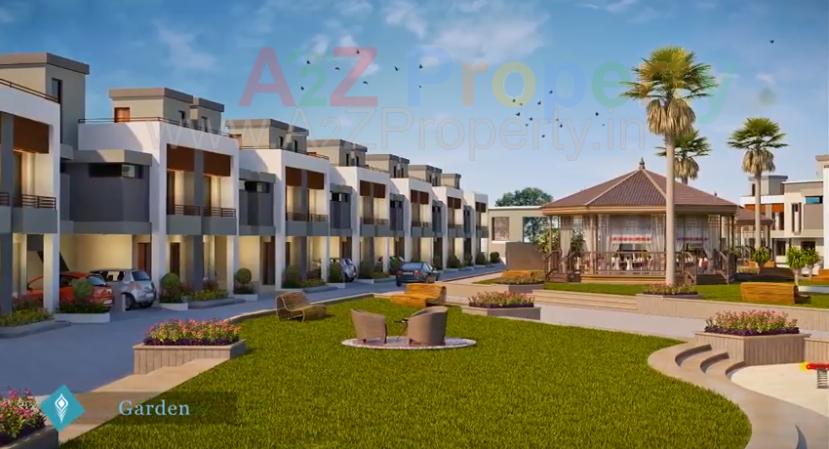 3D Elevation of real estate project Krishna Darshan Villa located at Khatamba, Vadodara, Gujarat