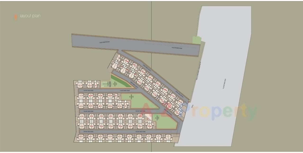  of real estate project Krishna Darshan Villa located at Khatamba, Vadodara, Gujarat