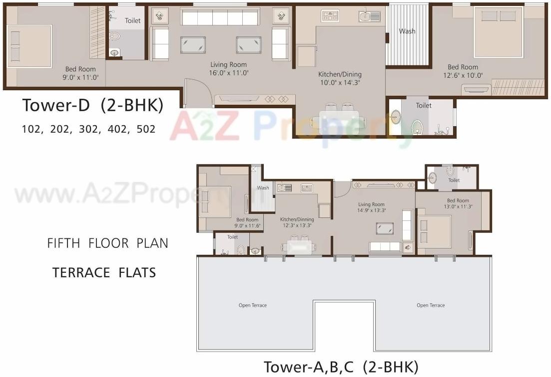 Layout of real estate project Krishna Empire located at Chhani, Vadodara, Gujarat