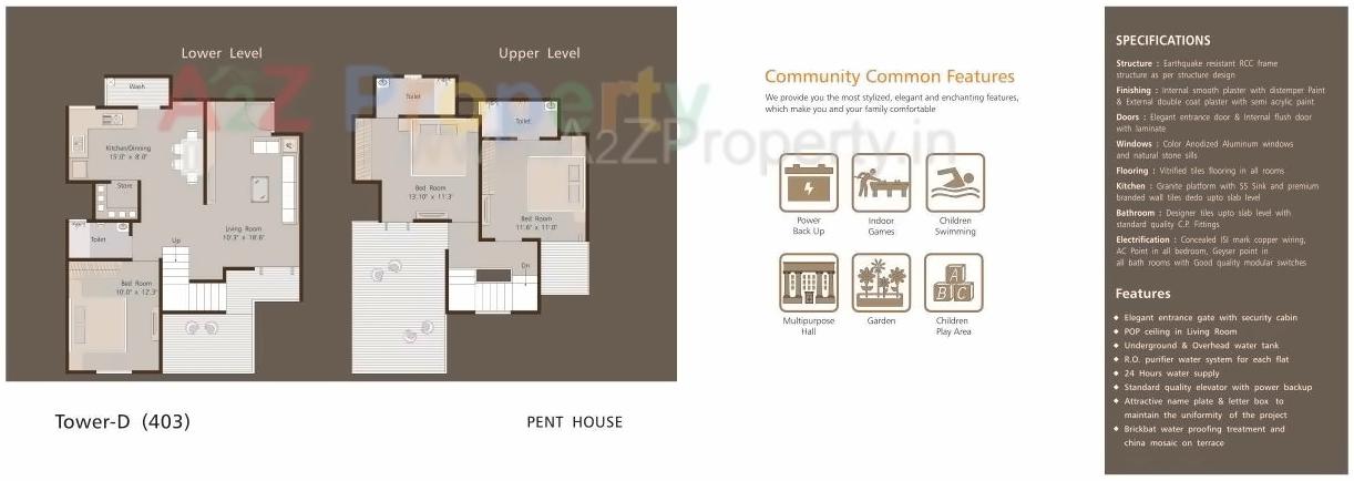 Layout of real estate project Krishna Empire located at Chhani, Vadodara, Gujarat