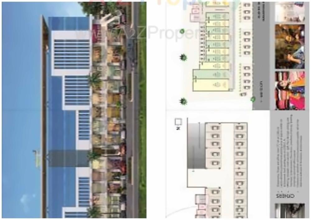 Layout of real estate project Krishna Gold located at Makarpura, Vadodara, Gujarat