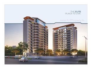 Elevation of real estate project Krishna Skyvillas located at Harni, Vadodara, Gujarat