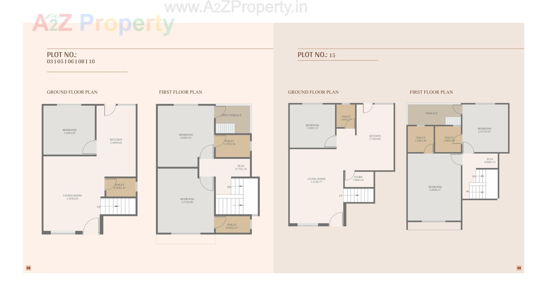 Layout of real estate project Krishna Upvan located at Varnama, Vadodara, Gujarat