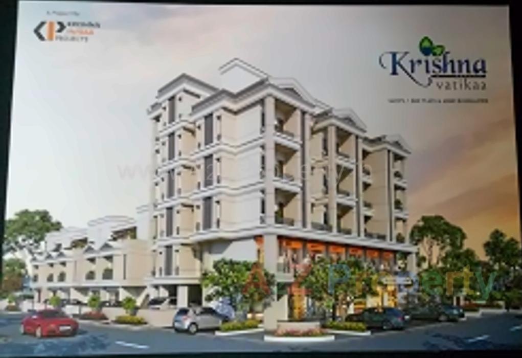 3D Elevation of real estate project Krishna Vatikaa located at Padra, Vadodara, Gujarat