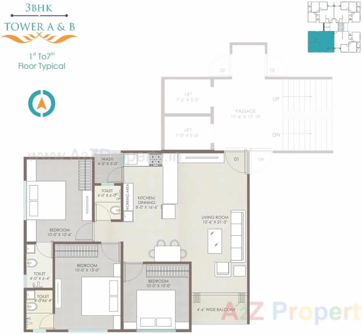 Layout of real estate project Krishnam Airwings located at Vadodara, Vadodara, Gujarat