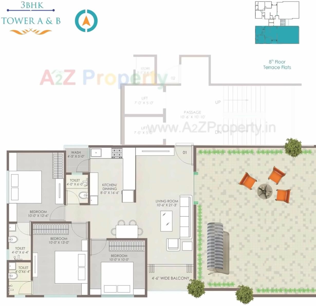 Layout of real estate project Krishnam Airwings located at Vadodara, Vadodara, Gujarat