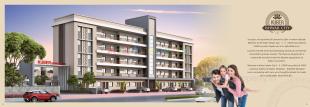 Elevation of real estate project Kuber Ishwar City located at Karjan, Vadodara, Gujarat