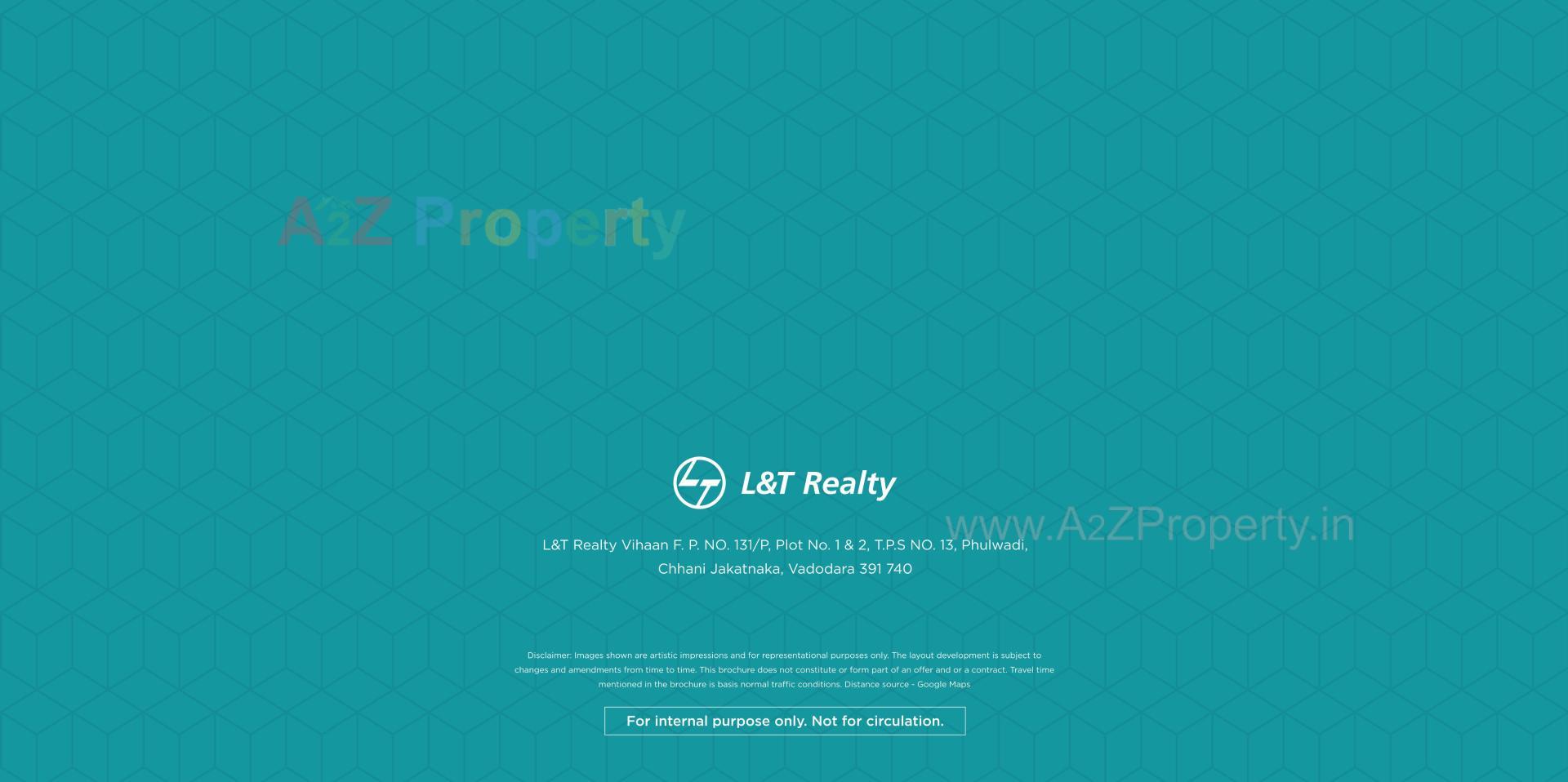  of real estate project L T Realty Vihaan located at Nizampura, Vadodara, Gujarat