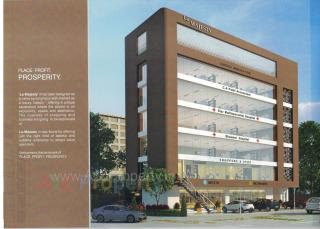 Elevation of real estate project La Majesty located at Vadodara, Vadodara, Gujarat