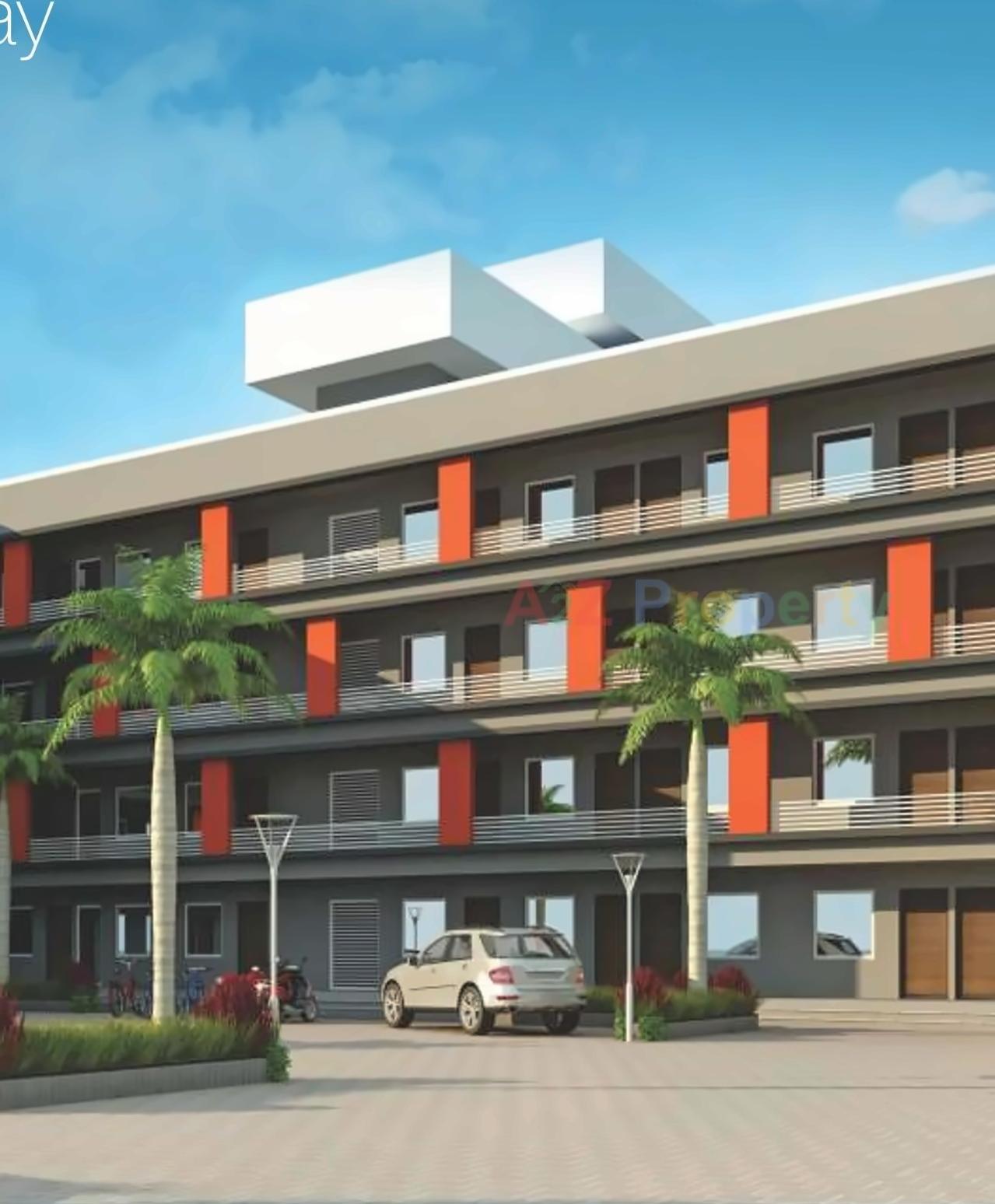 3D Elevation of real estate project Lakshmi Avenue located at Waghodia, Vadodara, Gujarat