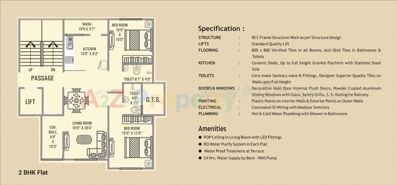 Layout of real estate project Lakshya Meadow located at Vemali, Vadodara, Gujarat