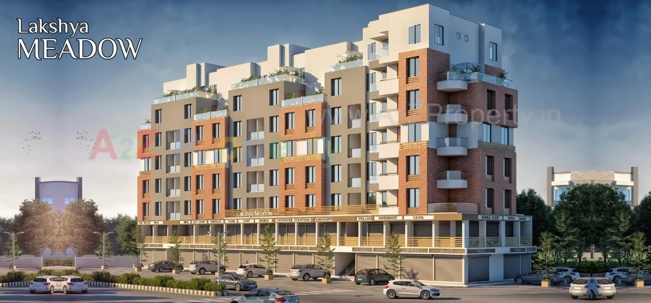 3D Elevation of real estate project Lakshya Meadow located at Vemali, Vadodara, Gujarat