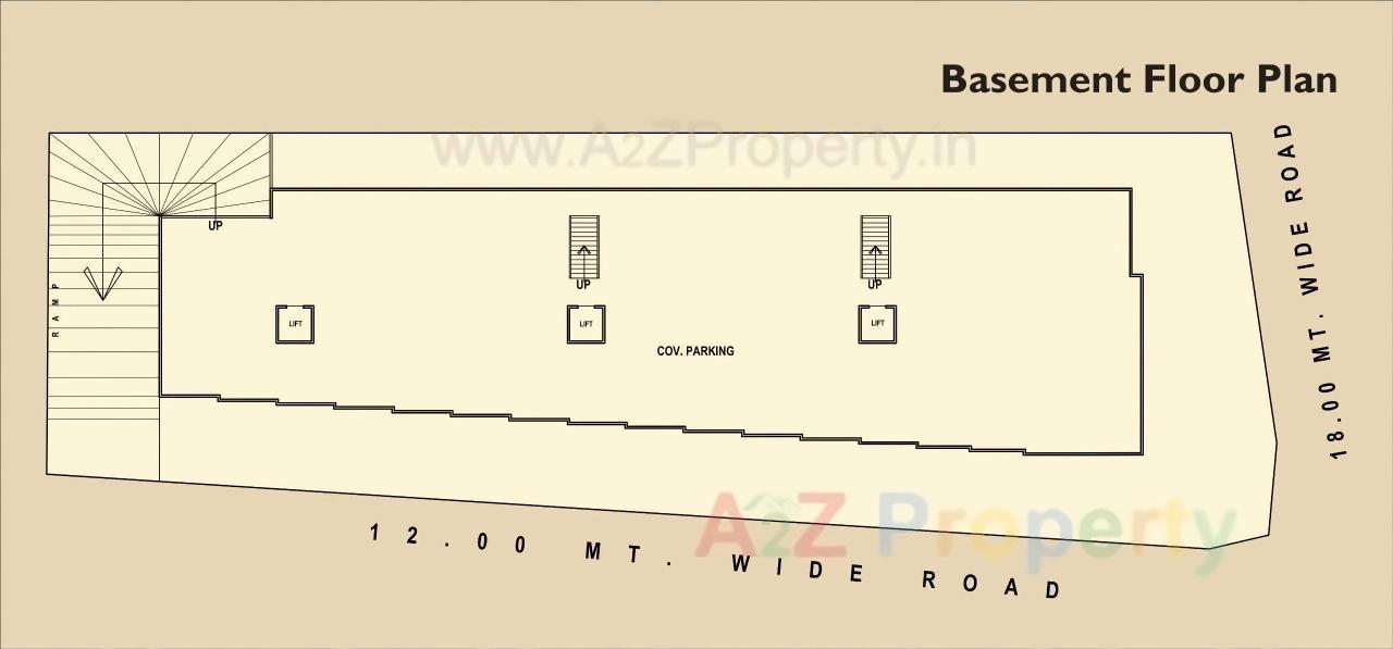 Layout of real estate project Lakshya Meadow located at Vemali, Vadodara, Gujarat