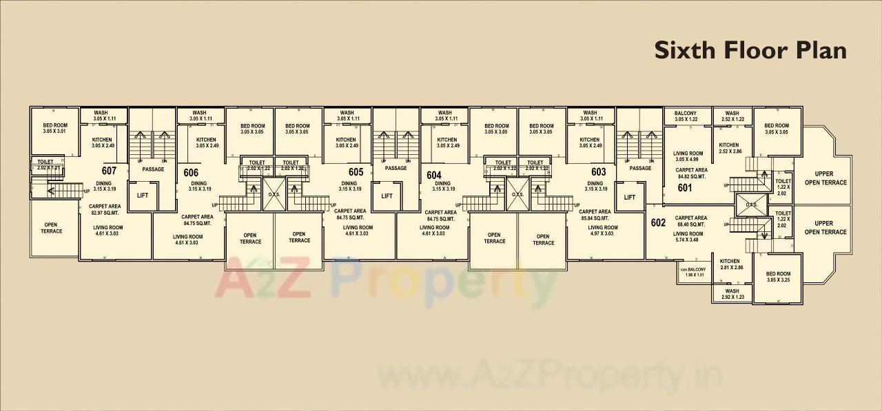 Layout of real estate project Lakshya Meadow located at Vemali, Vadodara, Gujarat