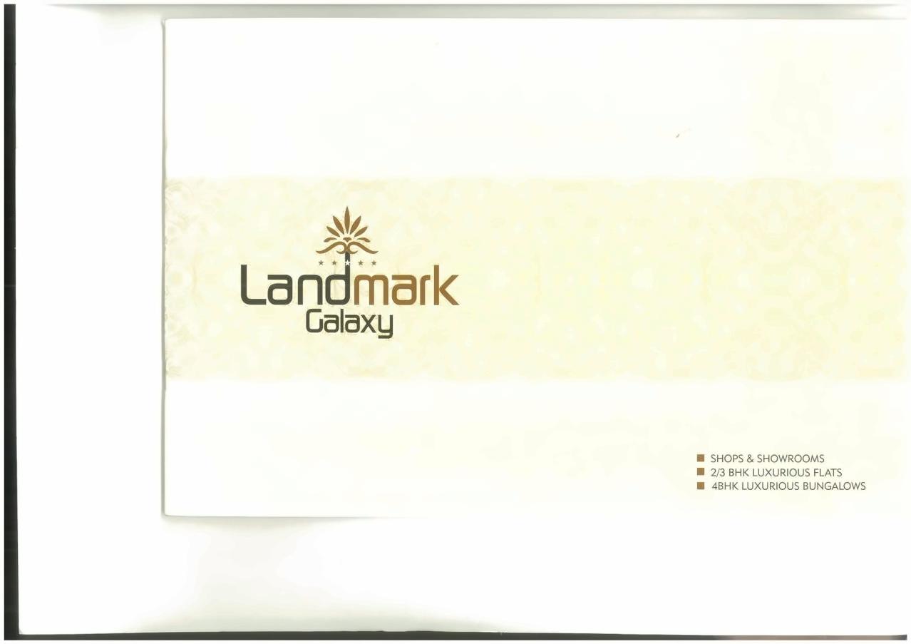  of real estate project Landmark Galaxy located at Tandalaja, Vadodara, Gujarat