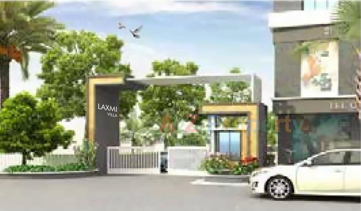 3D Elevation of real estate project Laxmi Villa located at Jambuva, Vadodara, Gujarat