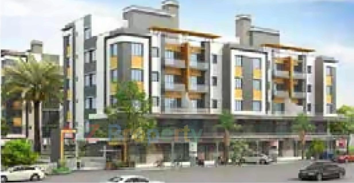 3D Elevation of real estate project Laxmi Villa located at Jambuva, Vadodara, Gujarat