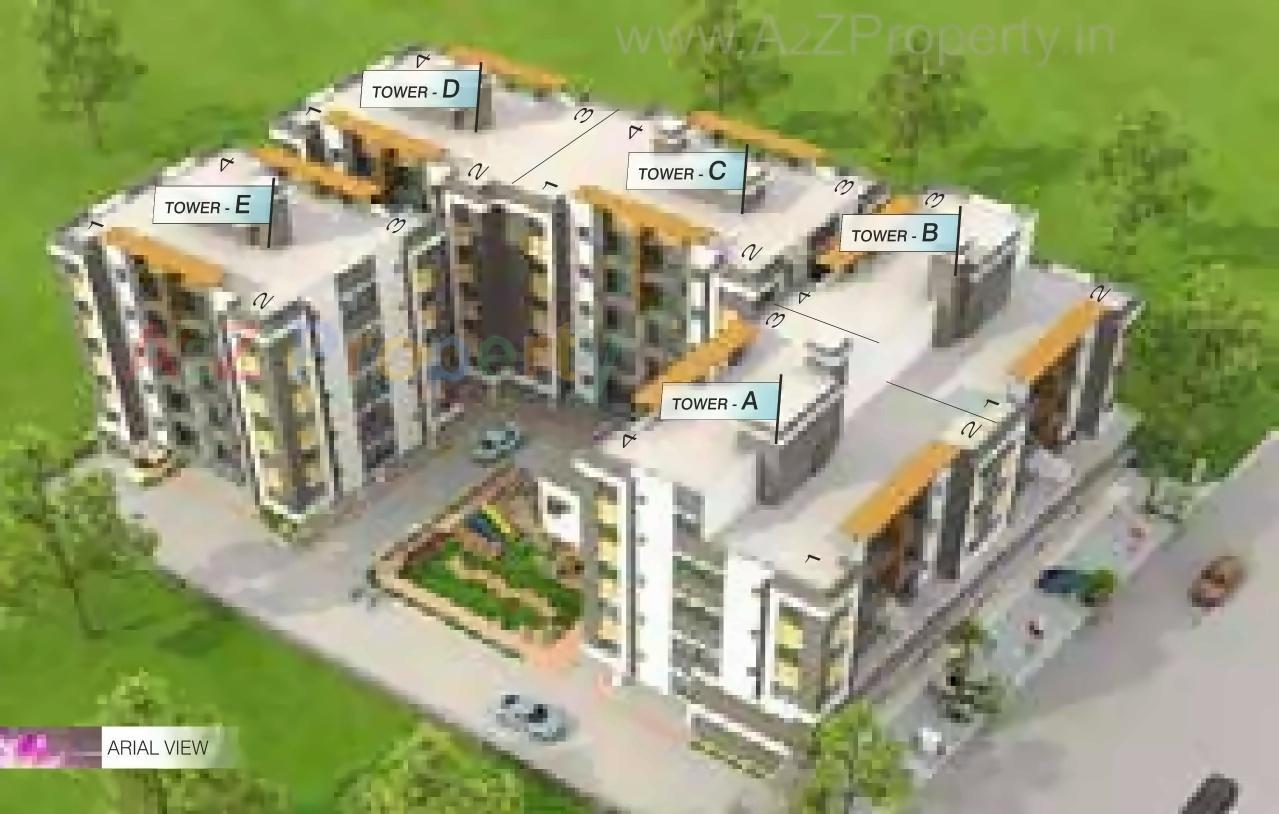3D Elevation of real estate project Laxmi Villa located at Jambuva, Vadodara, Gujarat