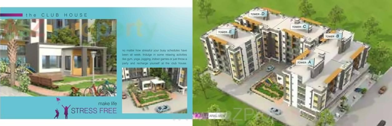 3D Elevation of real estate project Laxmi Villa located at Jambuva, Vadodara, Gujarat