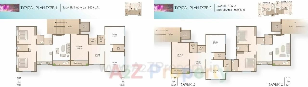 Layout of real estate project Laxmi Villa located at Jambuva, Vadodara, Gujarat