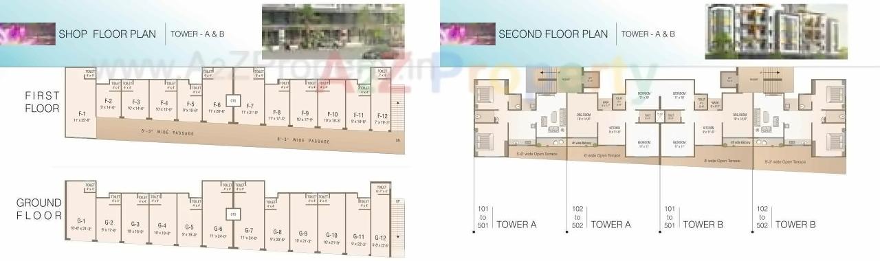 Layout of real estate project Laxmi Villa located at Jambuva, Vadodara, Gujarat