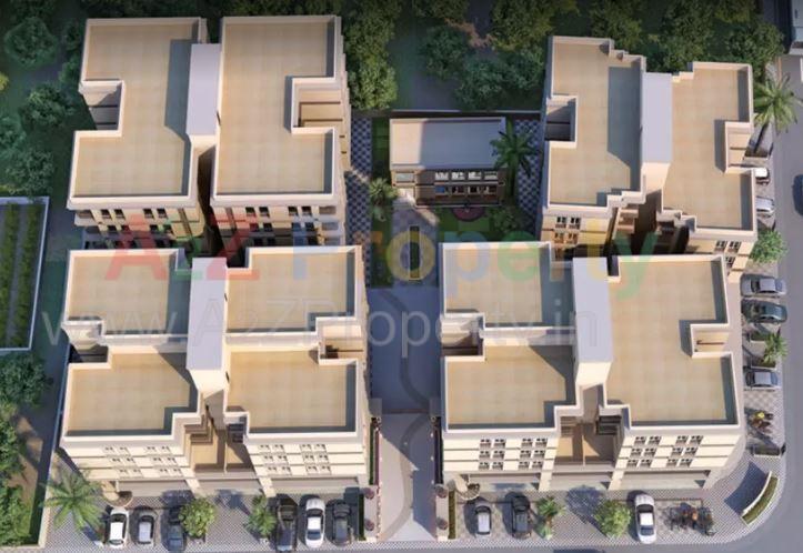 3D Elevation of real estate project Life Arena located at Sevasi, Vadodara, Gujarat