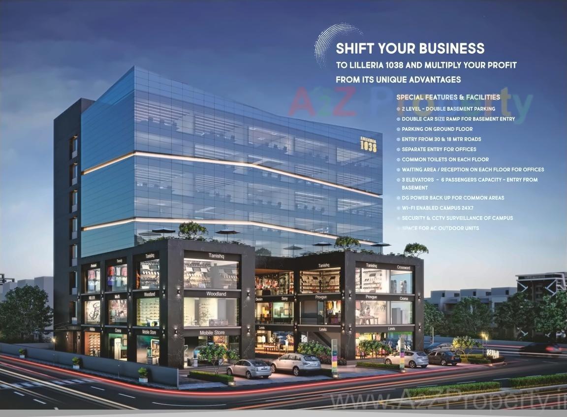 3D Elevation of real estate project Lilleria 10 located at Sevasi, Vadodara, Gujarat