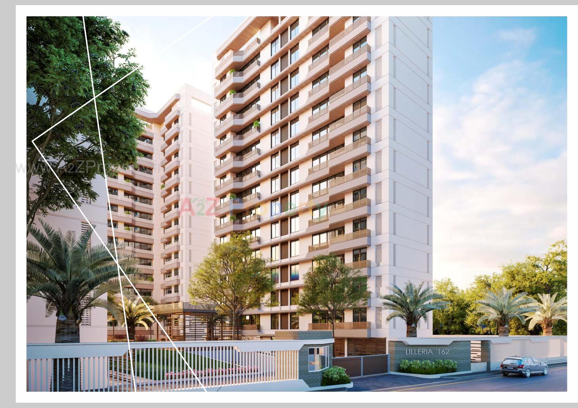 3D Elevation of real estate project Lilleria located at Vadodara, Vadodara, Gujarat