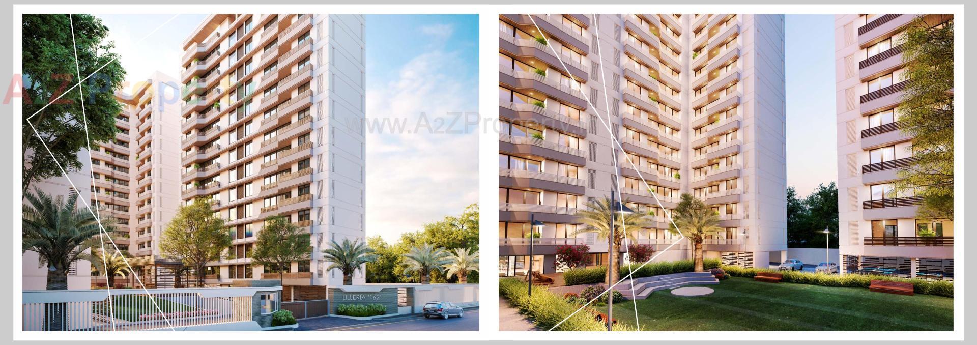 3D Elevation of real estate project Lilleria located at Vadodara, Vadodara, Gujarat