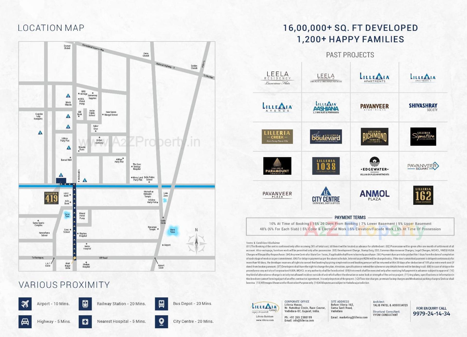  of real estate project Lilleria located at Vadodara, Vadodara, Gujarat