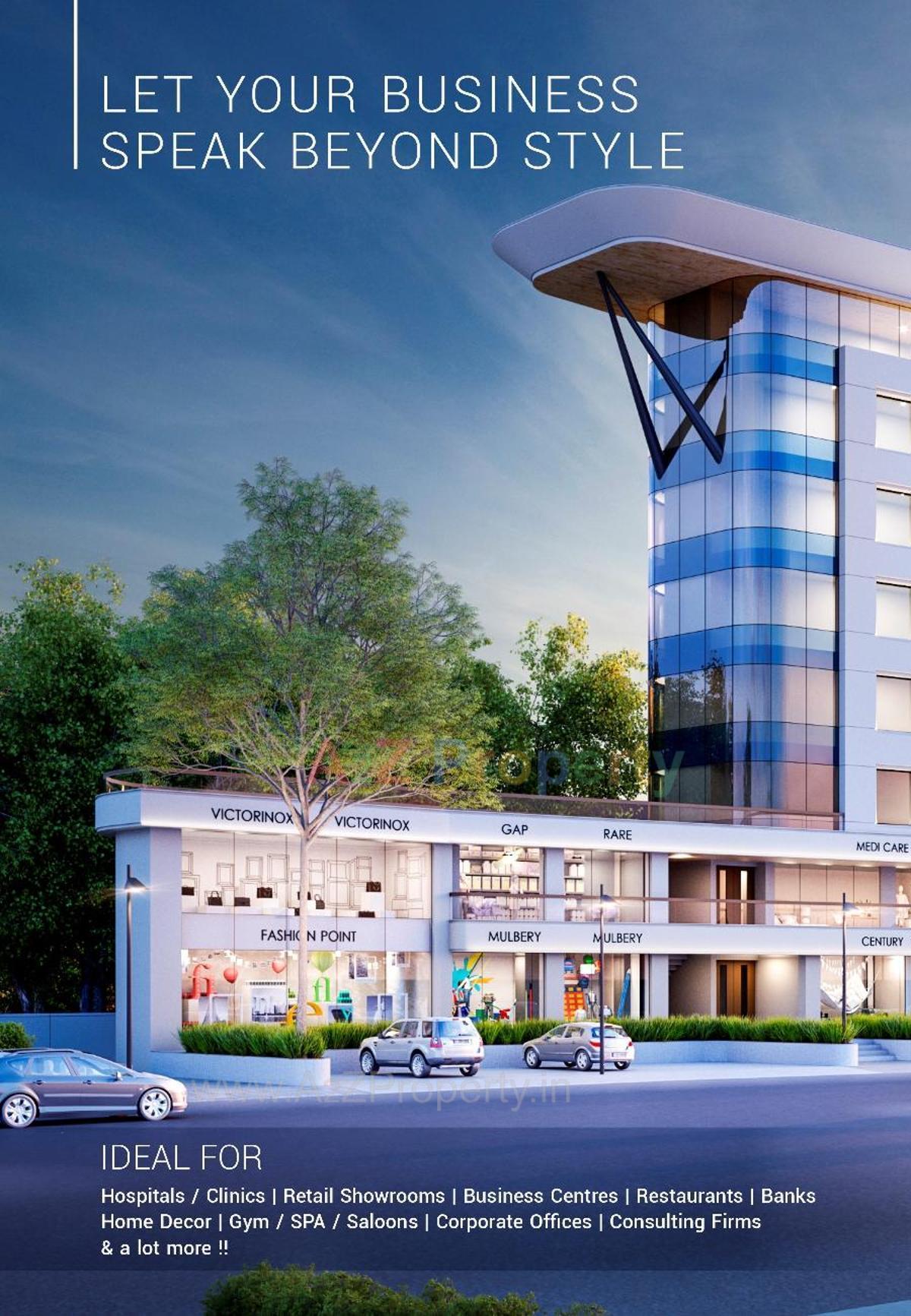 3D Elevation of real estate project Lilleria located at Vadodara, Vadodara, Gujarat