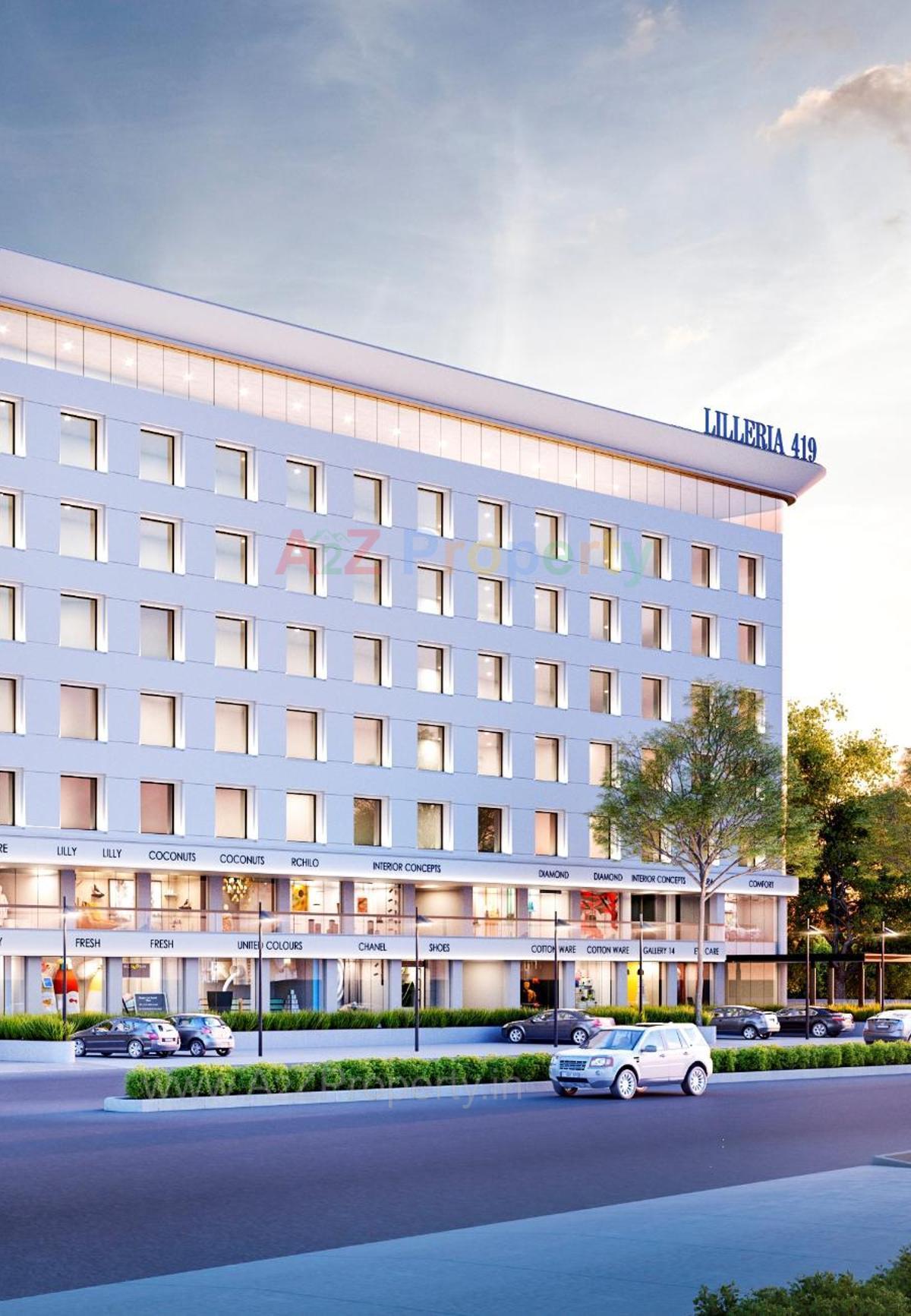 3D Elevation of real estate project Lilleria located at Vadodara, Vadodara, Gujarat