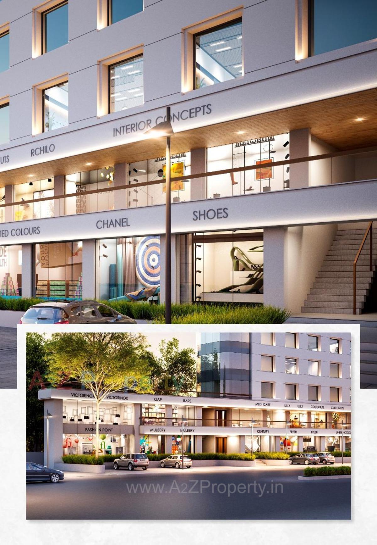 3D Elevation of real estate project Lilleria located at Vadodara, Vadodara, Gujarat