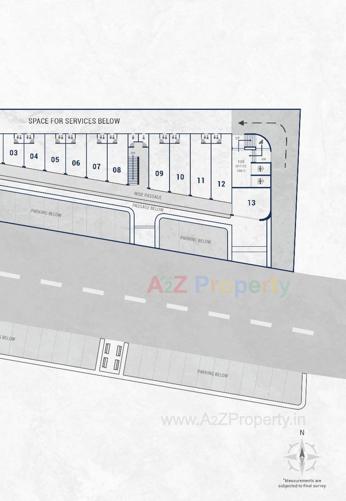 Layout of real estate project Lilleria located at Vadodara, Vadodara, Gujarat