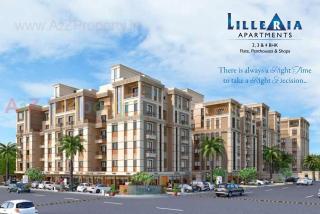 Elevation of real estate project Lilleria Apartments located at Sama, Vadodara, Gujarat