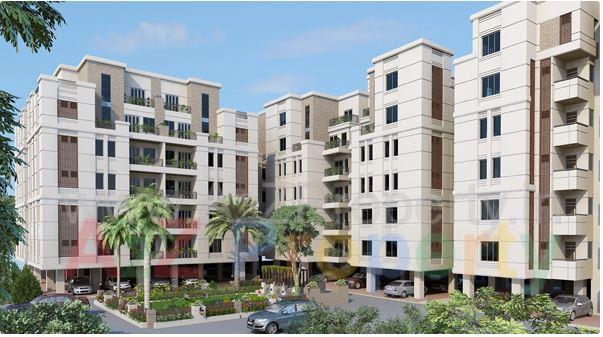 3D Elevation of real estate project Lilleria Avenue located at Sama, Vadodara, Gujarat